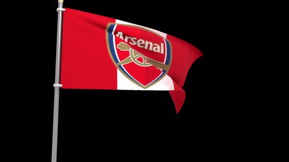 Arsenal Animated Flag