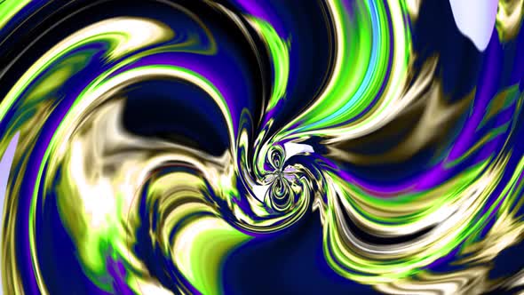 Abstract Oily Liquid Colorful Twisted Liquid Background