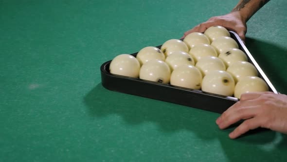 Triangle of Billiard Balls