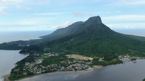 The Beaches at the most southern part of Borneo Island