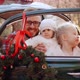 Happy Family at Christmas Photo Shoot - VideoHive Item for Sale