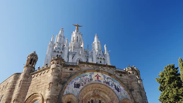 Amazing View on Old Architecture Building Against Blue Sky