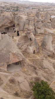 Cappadocia Landscape Aerial View