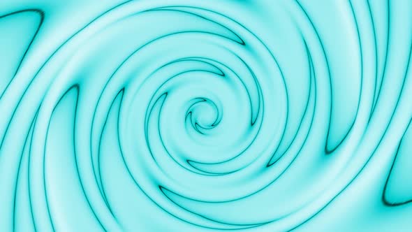 Cyan Glowing Twirl Background Animation