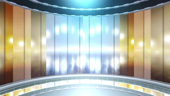 Virtual Studio Style News Background