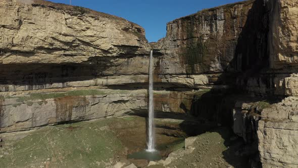 Beautiful View of Tobot Waterfall