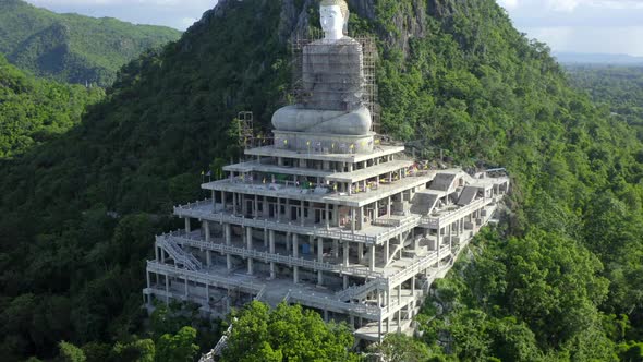 Wat Tham Khao Laem Temple in Kanchanaburi Thailand