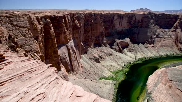 Horseshoe Bend in Summer Season