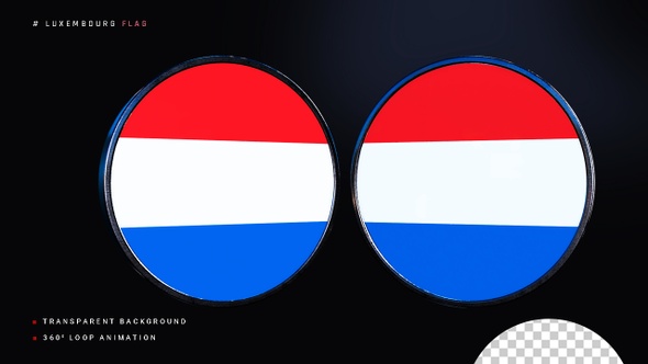 Luxembourg Flag