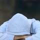 Depressed african-american guy wearing hood, suffering melancholy - VideoHive Item for Sale
