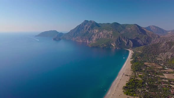 Aerial View of Cirali Beach