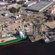 Ship in port with cranes - VideoHive Item for Sale