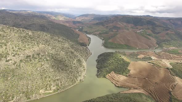 Viewpoint of São Salvador do Mundo. Douro Region. São João da Pesqueira, Portugal