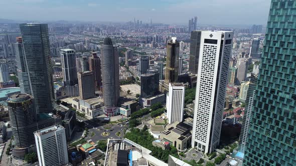 Nanjing City, Jiangsu Province, urban construction landscape