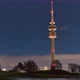 Time lapse of the olympic park in Munich at night. - VideoHive Item for Sale