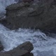 Mediterranean water crashing against the rocks - VideoHive Item for Sale