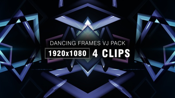 Dancing Frames VJ Pack
