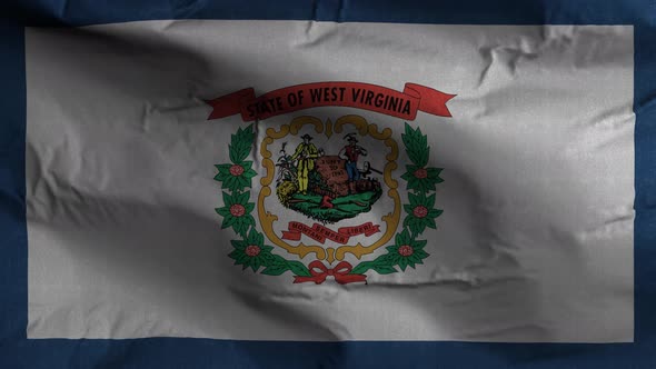 West Virginia State Flag 4K