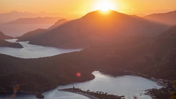 Oludeniz Sunset Timelapse 