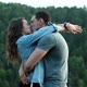 A Man and a Woman Kissing in the Park - VideoHive Item for Sale