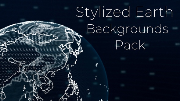 Stylized Earth Backgrounds Pack