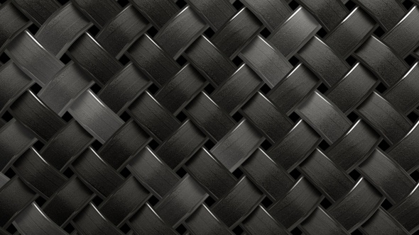 Weaved Metal Background