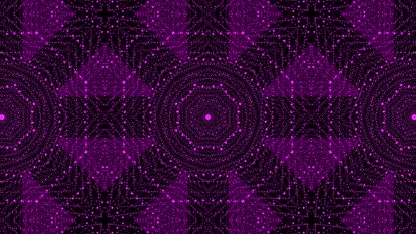 Abstract Colorful Mandala Kaleidoscope Background, Kaleidoscope Sequence , Beautiful Purple