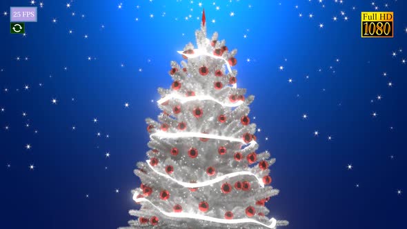 Christmas Tree Animation A1 HD