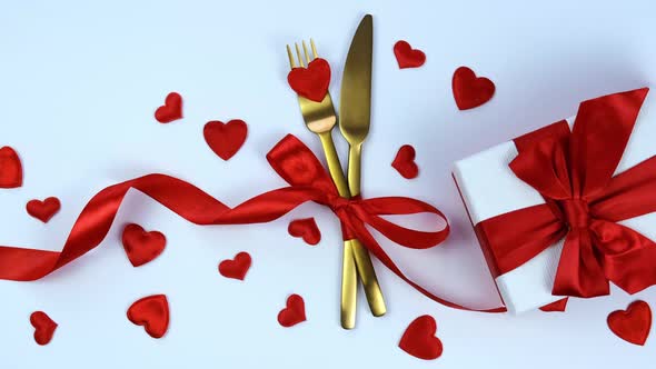 Cutlery Dinner for Valentine's Day