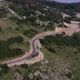 Road along the cliff and green forest - VideoHive Item for Sale