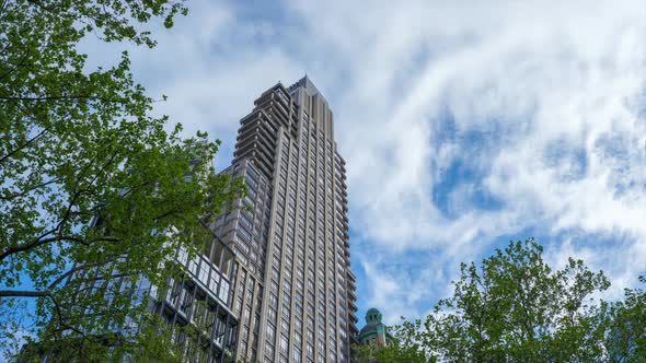 Daylight Timelapse of New York Modern Architecture Meets Historic Buildings