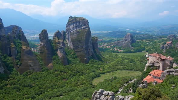 Meteora Monasteries in Greece