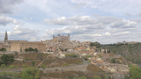 Pan left of Toledo