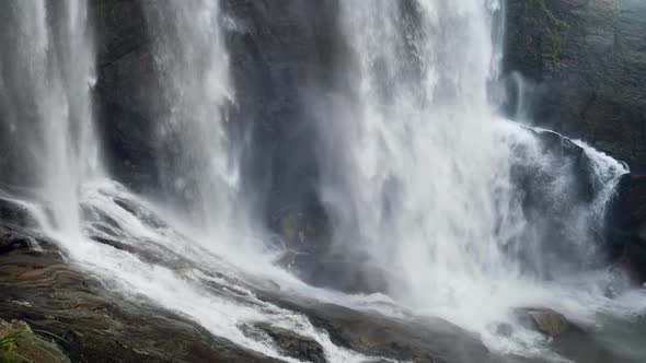  Video of Waterfall Falling on Stones and Rocks at Fjords