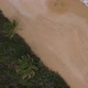 A Vertical Overhead Shot of Colora Beach with Crashing Waves in Puerto Rico - VideoHive Item for Sale