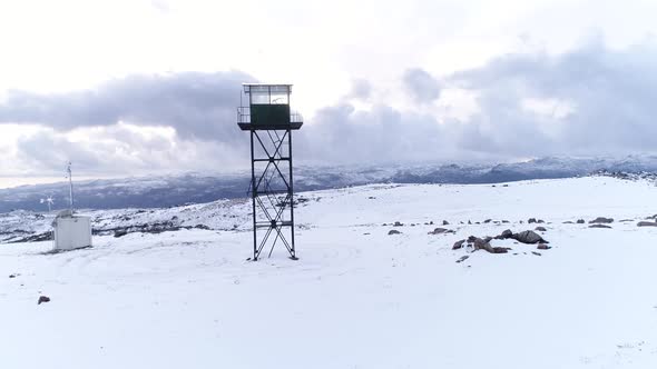 Watchtower on Snow Mountain