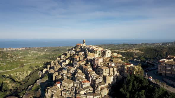 Badolato City in Calabria Region Italy