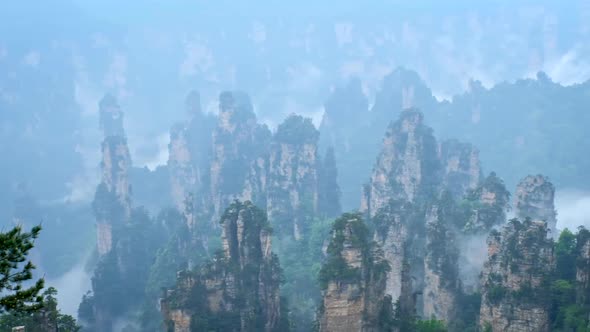 Zhangjiajie Mountains China