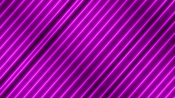Purple color Neon light geometric glowing line animation. Vd 722