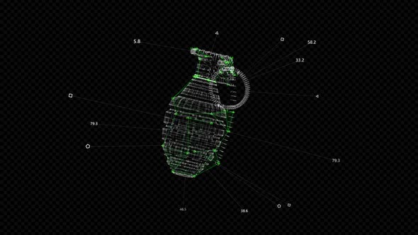 Grenade Wireframe