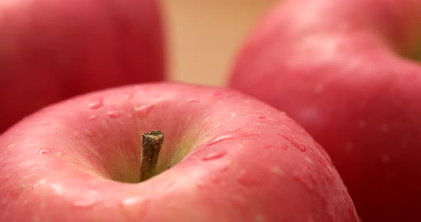 Red Apple Close Up