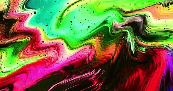 Abstract multicolor twisted animation.Abstract liquid background motion graphic.