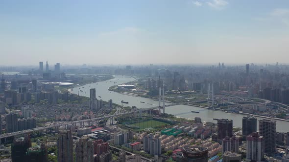 Shang Hai City Aerial, Skyline A