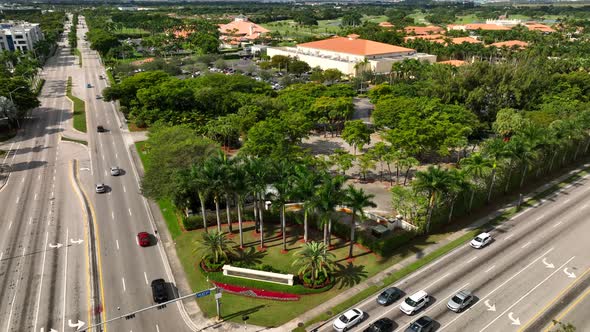 Aerial Footage Trump National Doral