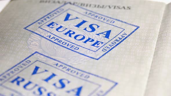 Put a Stamp in the Passport: Europe Visa, Canceled