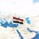 Egypt Map And Flag With Clouds - VideoHive Item for Sale
