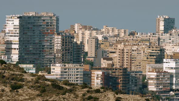 A part of Alicante residential area