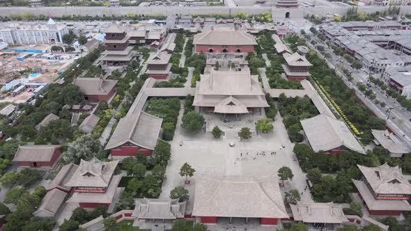 Building Complex of Monastery, Aerial City