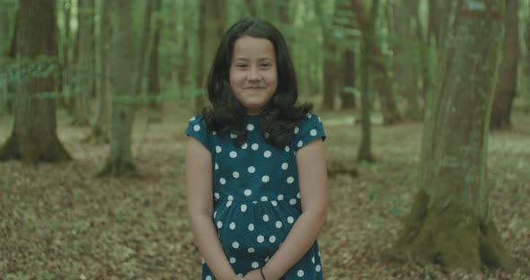 Smiling 8 Year Old Girl alt