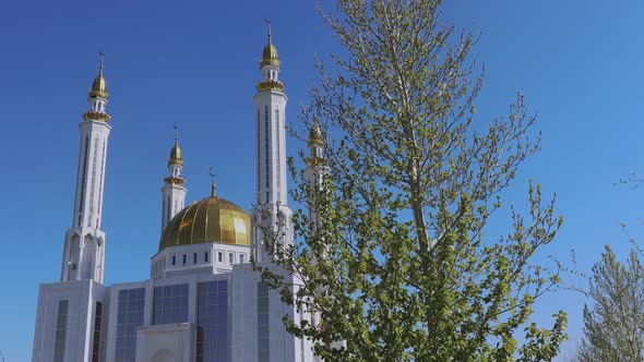 Mosque In The Center Of Aktobe